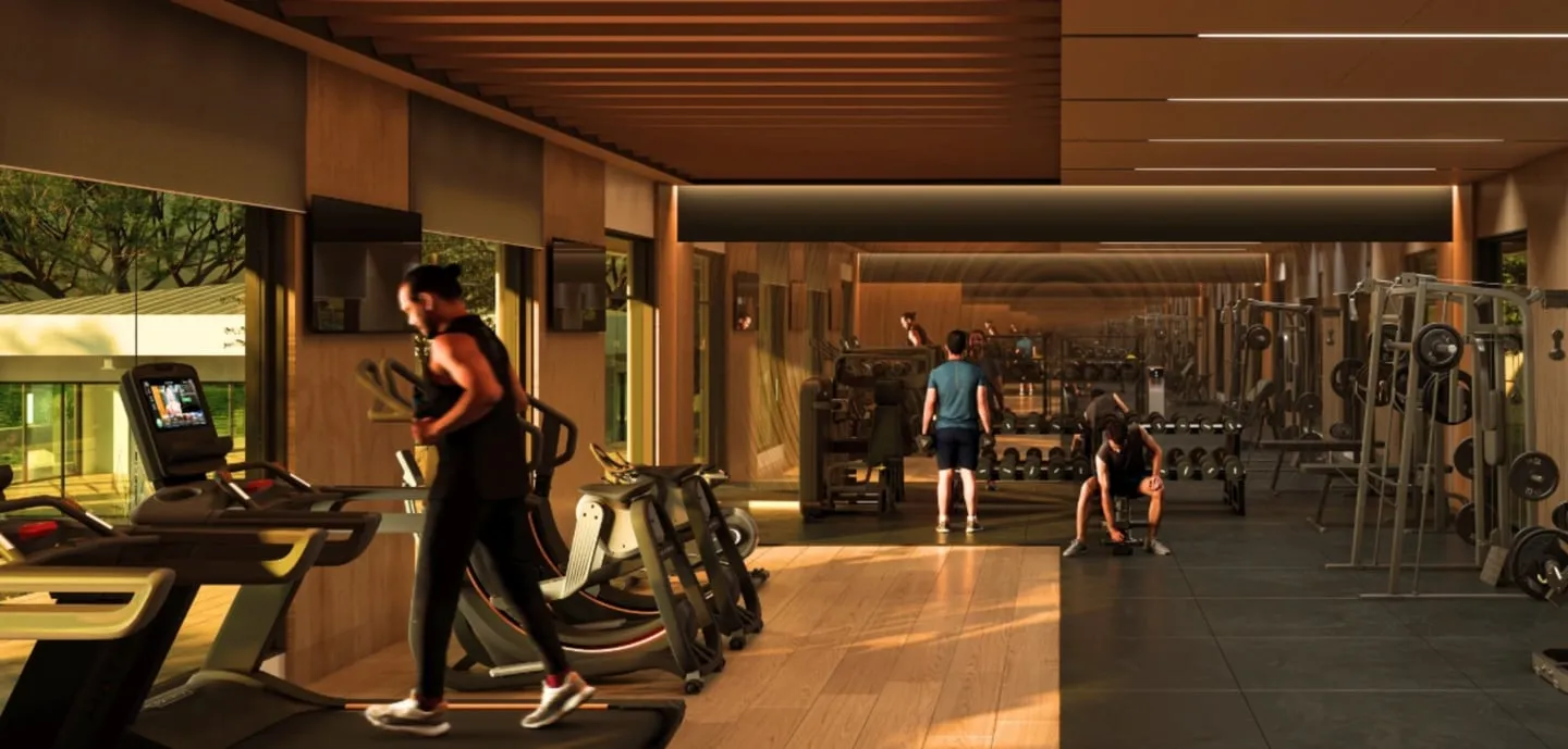 New ±110 sqm fitness gym for Susana Heights Village residents (artist's perspective)