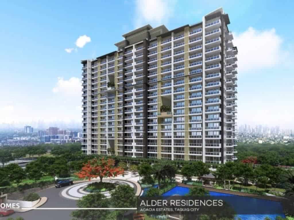 Alder Residences 3 Bedroom for sale Acacia Estates, Taguig Lionunion