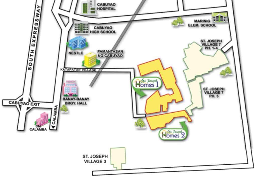 St. Joseph Homes Cabuyao by P.A. Properties JP Rizal St, Cabuyao